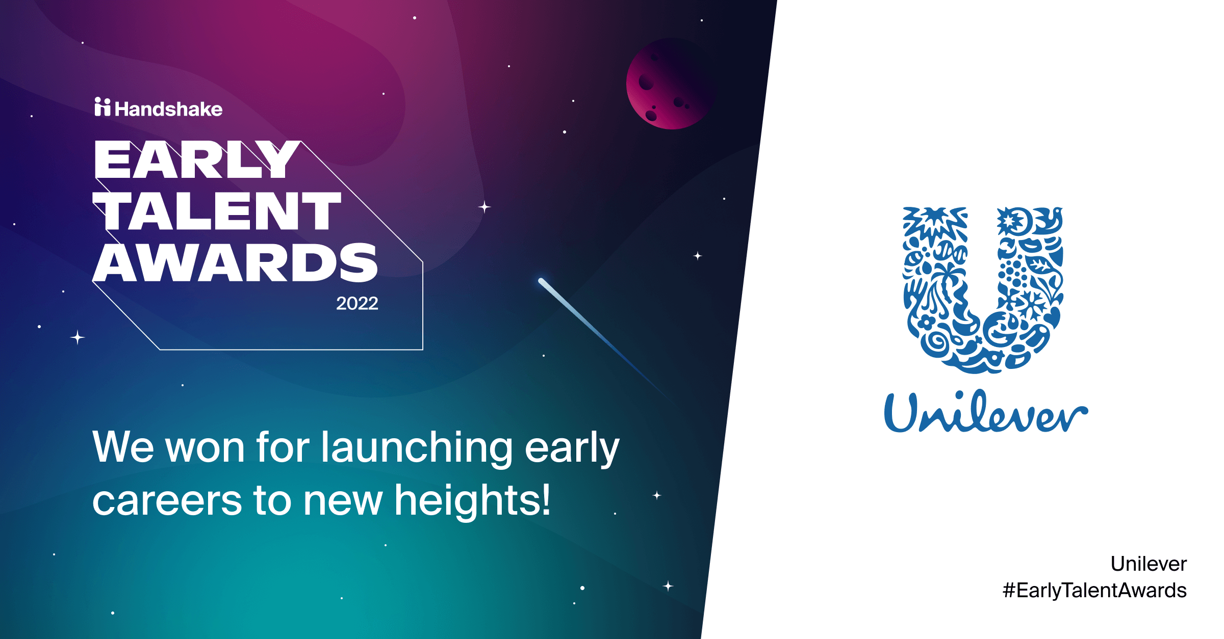 Handshake's Early Talent Awards 2022 Unilever