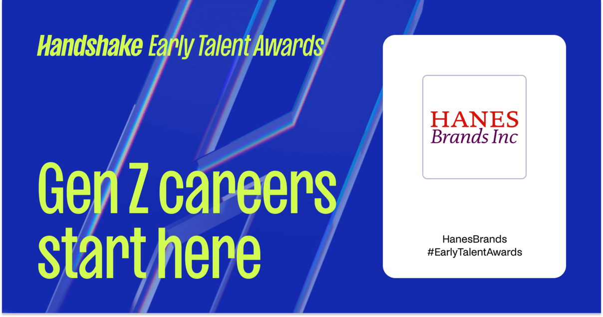 2023 Handshake Early Talent Awards - HanesBrands