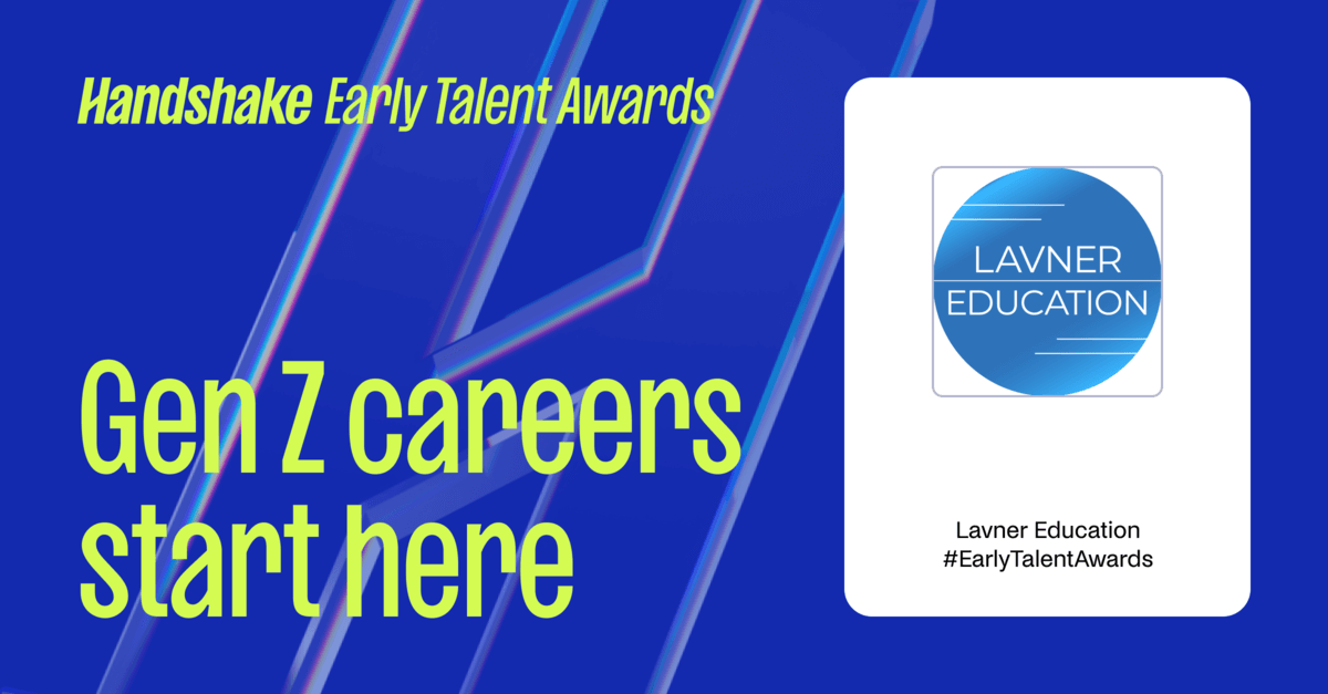 2023 Handshake Early Talent Awards Lavner Education